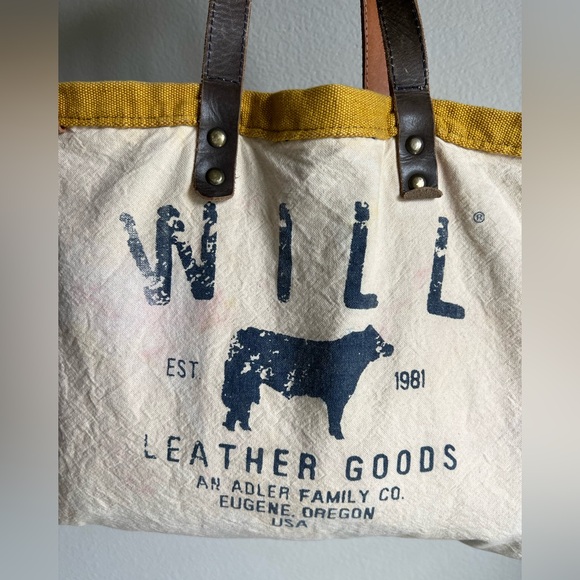 Will Leather Goods Reversible TEXTILE TOTE - Picture 8 of 8